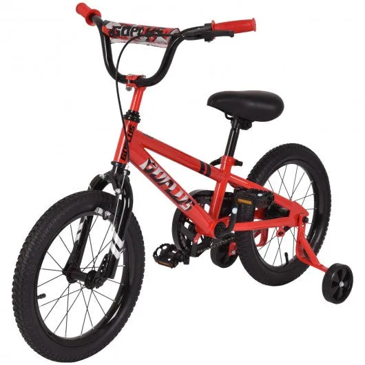 16" Children Training Toddler Ride Wheels Bicycle-Red