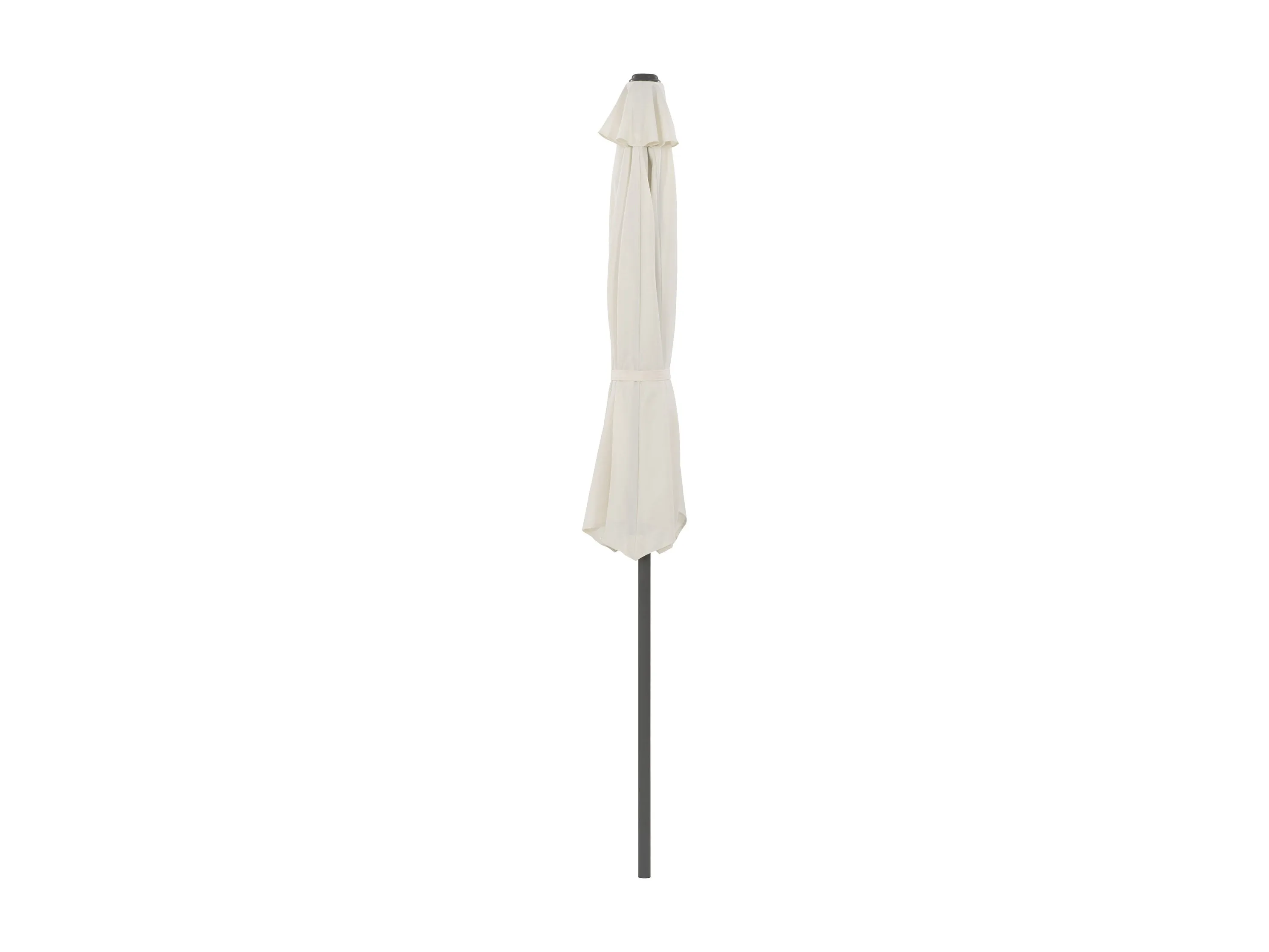 8.5ft Off White Half Umbrella