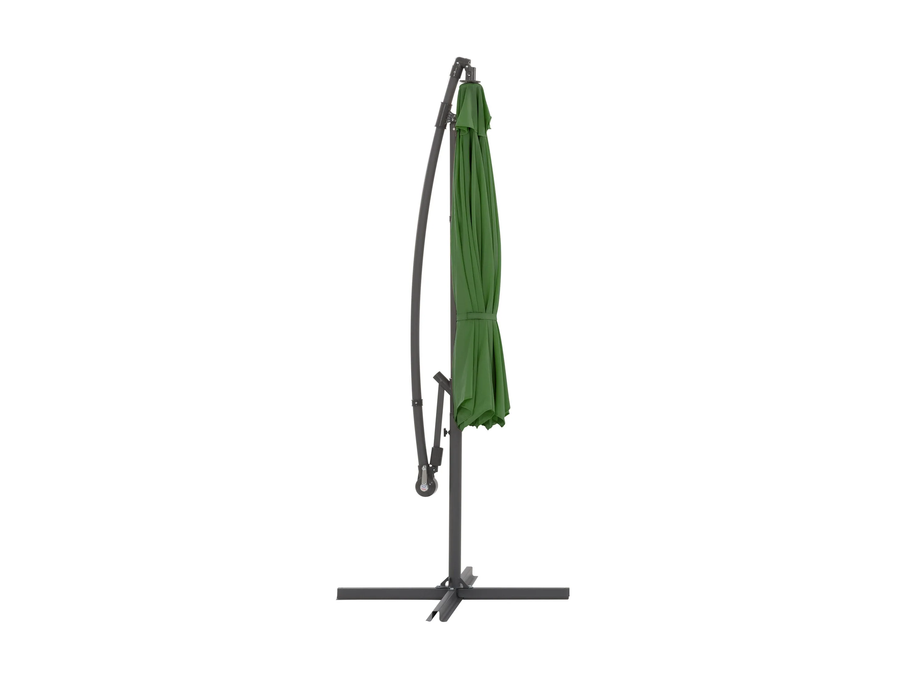 9.5ft Tilting Offset Patio Umbrella - Forest Green