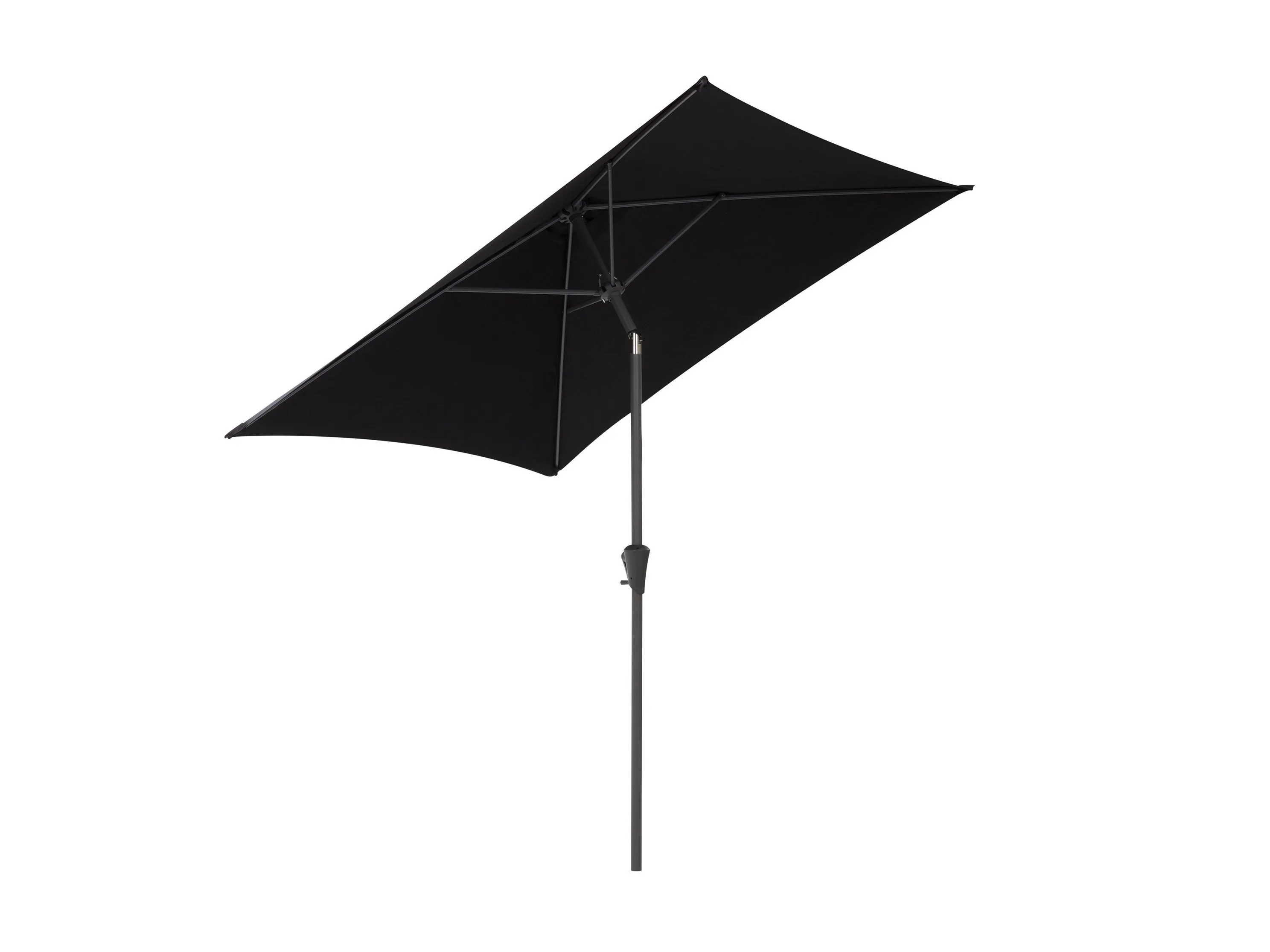 9ft Black Square Patio Umbrella