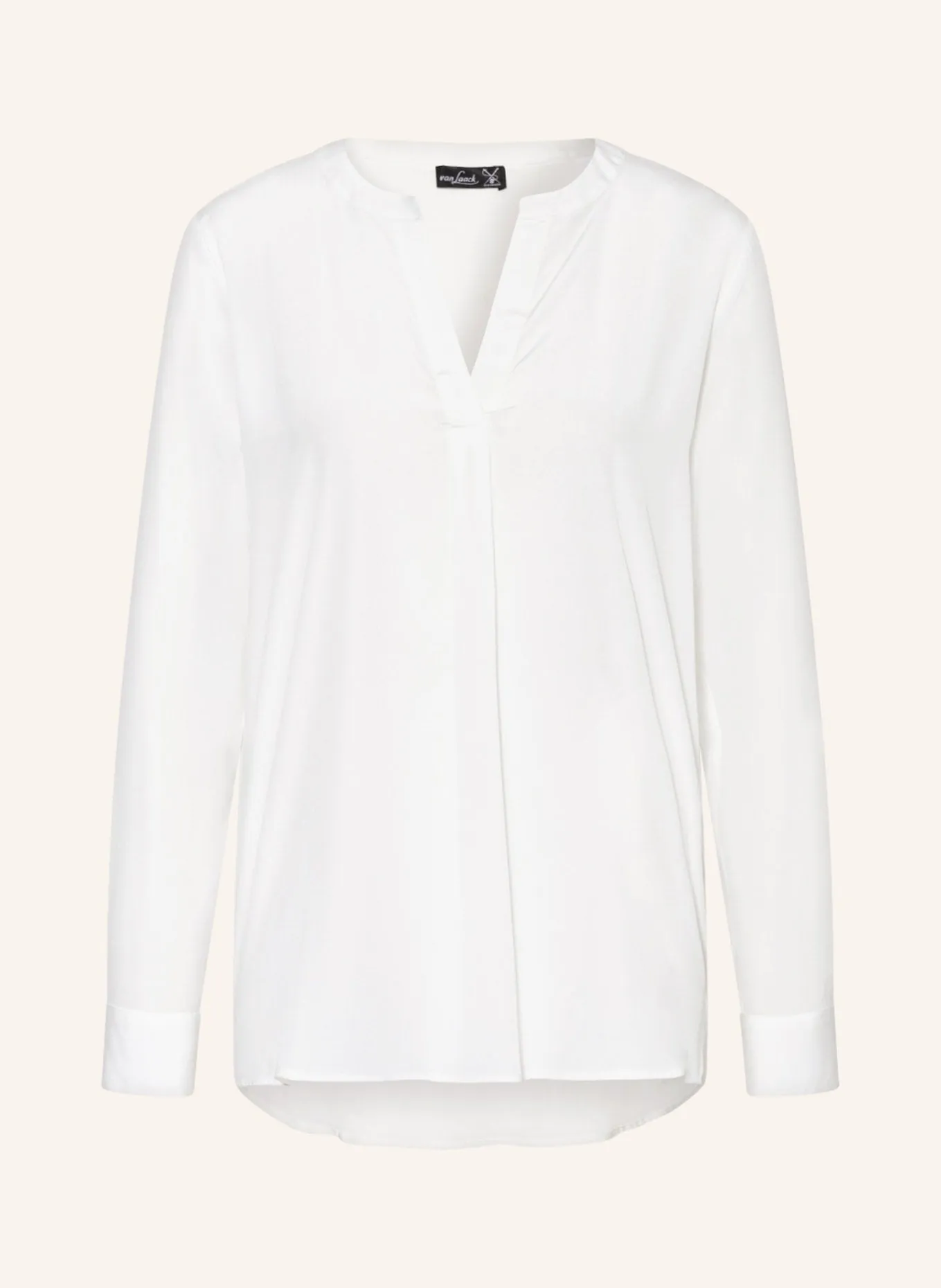 Blouse van Laack NEELES aus Seide, white