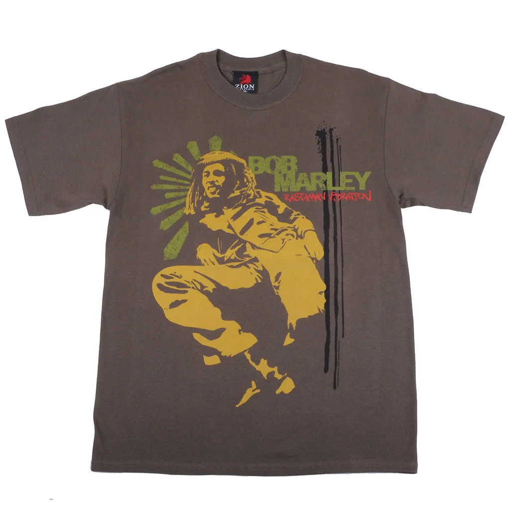 Bob Marley - Lounge Men's Shirt, Olive