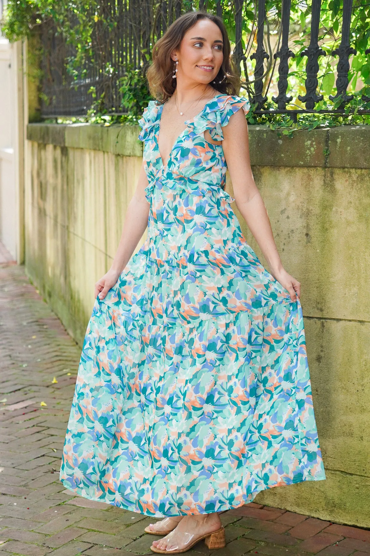 Botanical Dream Maxi Dress