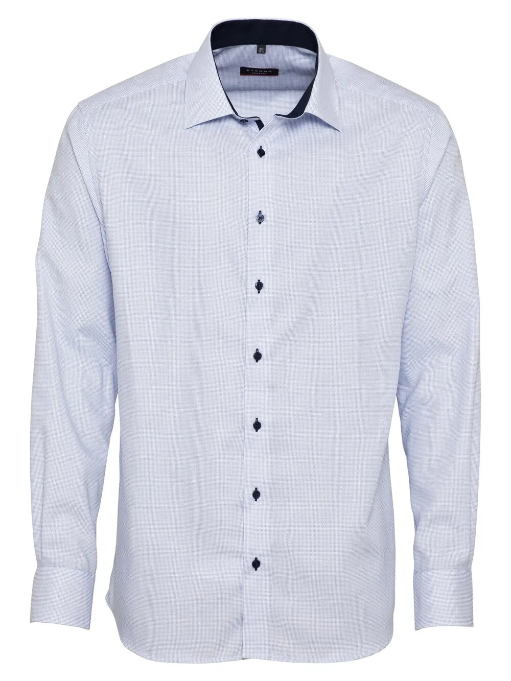 Eterna regular fit button-down shirt, white