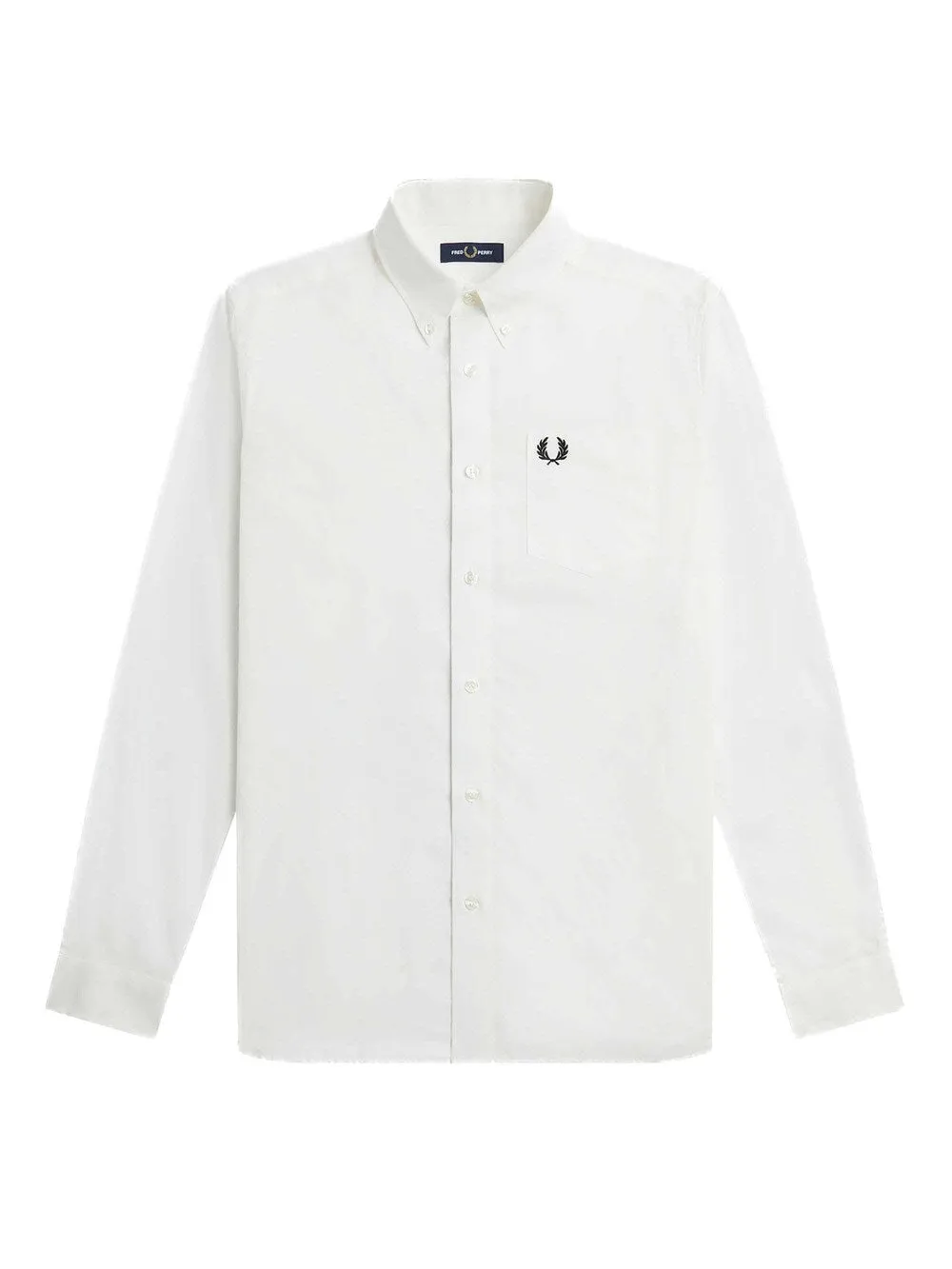 Fred Perry Regular Fit Button Down Shirt, White