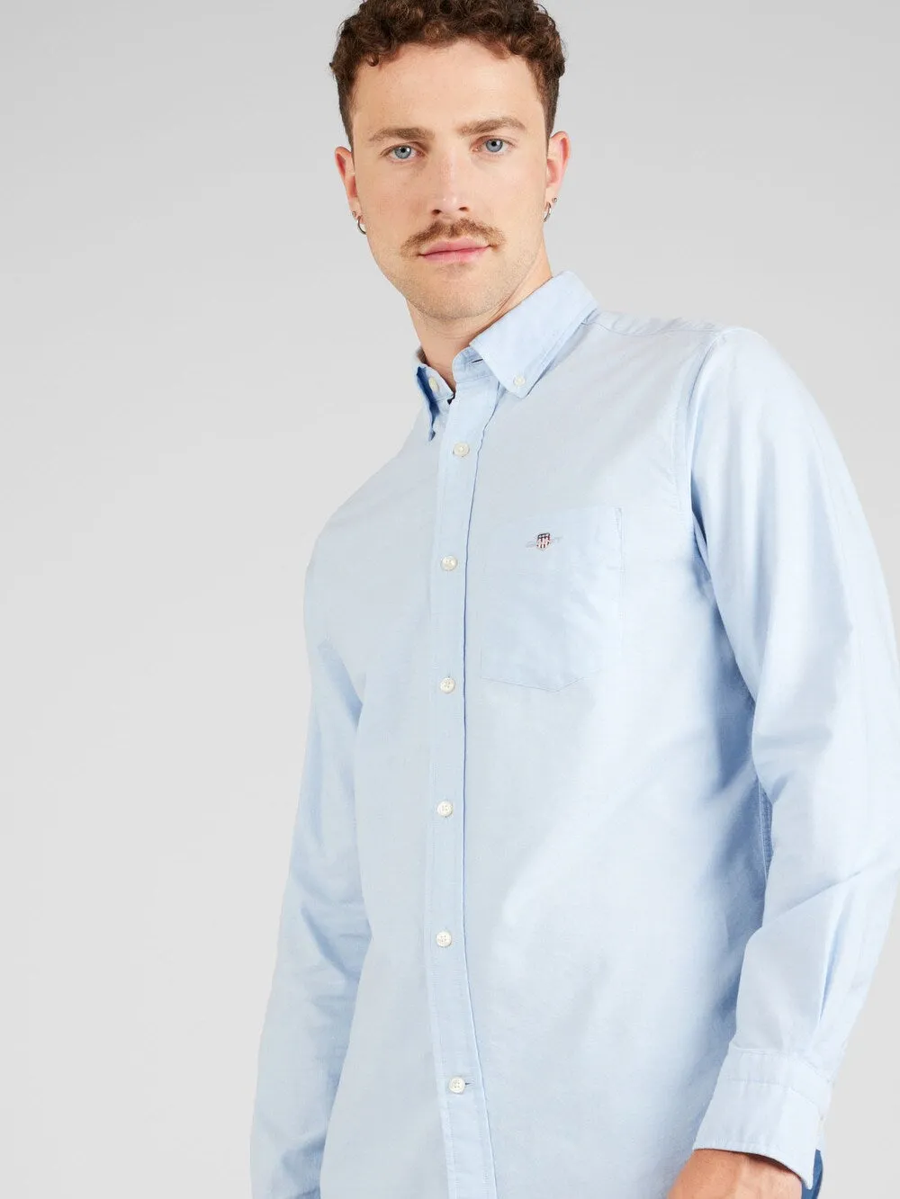 Gant regular fit business shirt, light blue