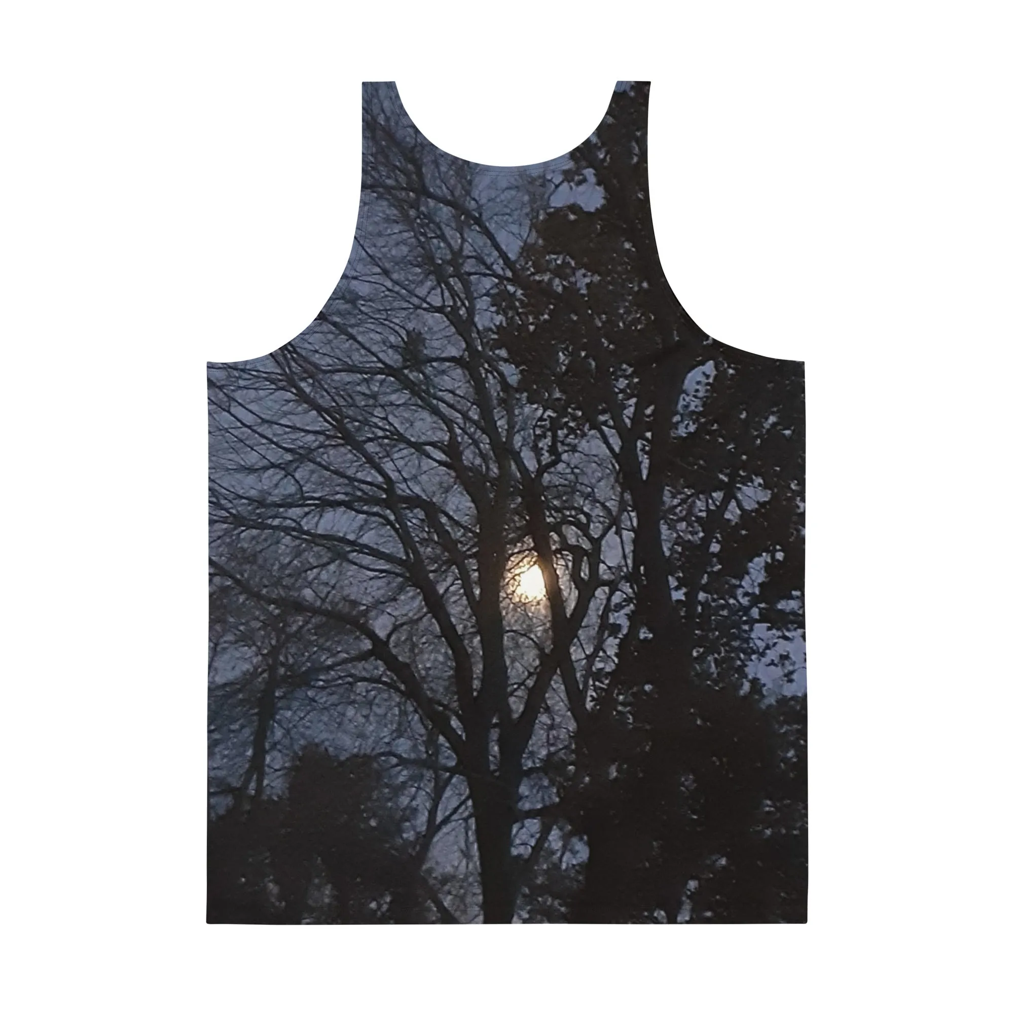 GG - Men's Tank Top - Trees & Moon