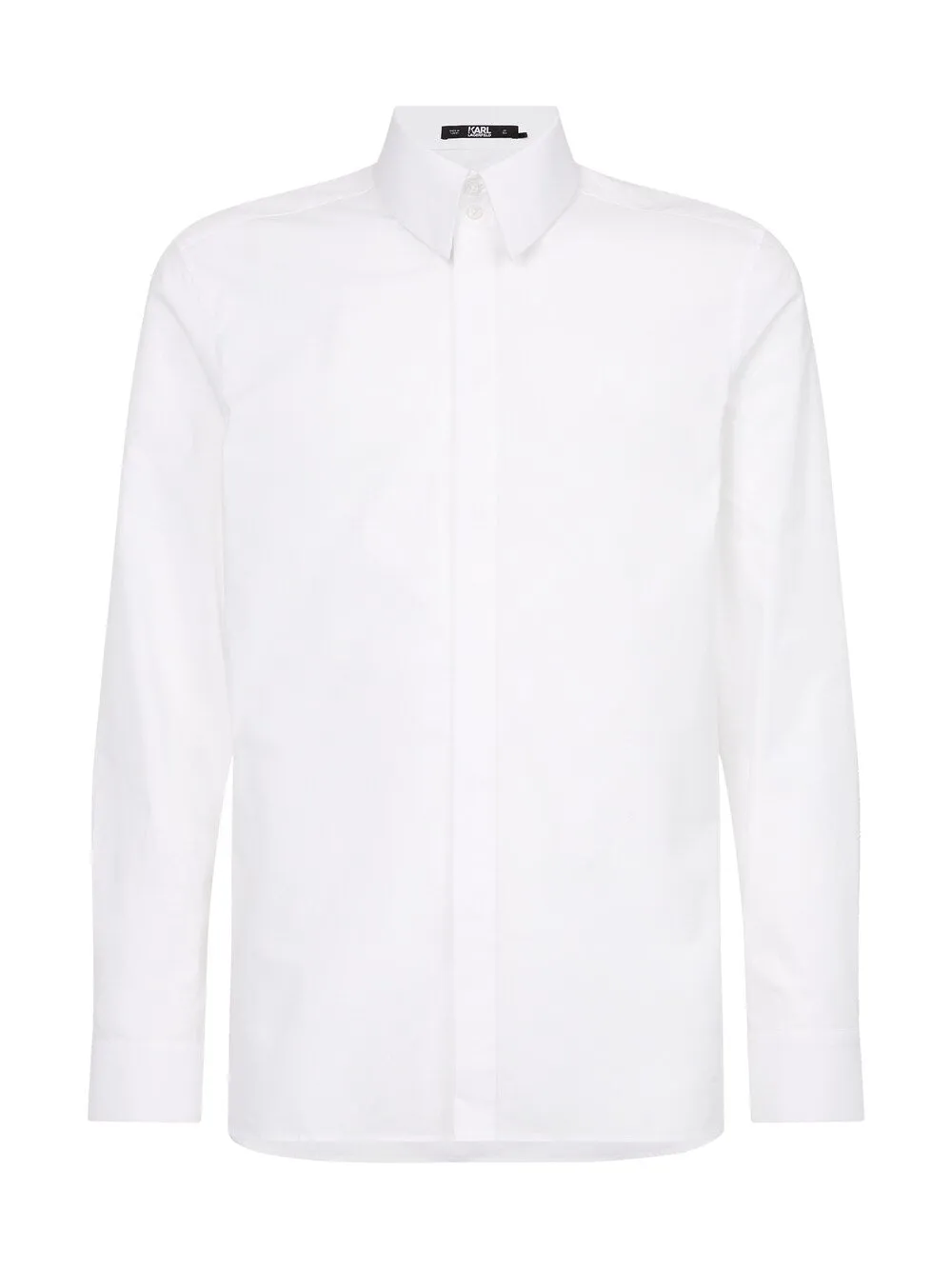 Karl Lagerfeld Regular Fit Button-Up Shirt, White