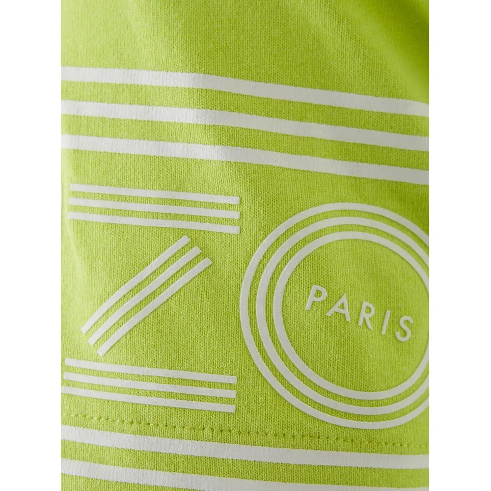 Kenzo Sunny Yellow Cotton Tee For Stylish Men