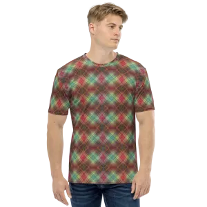 Recursia Argyle Rewired I Men's Crew Neck T-Shirt