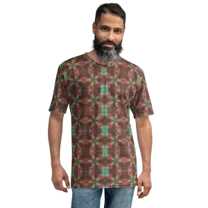 Recursia Argyle Rewired Men's Crew Neck T-Shirt