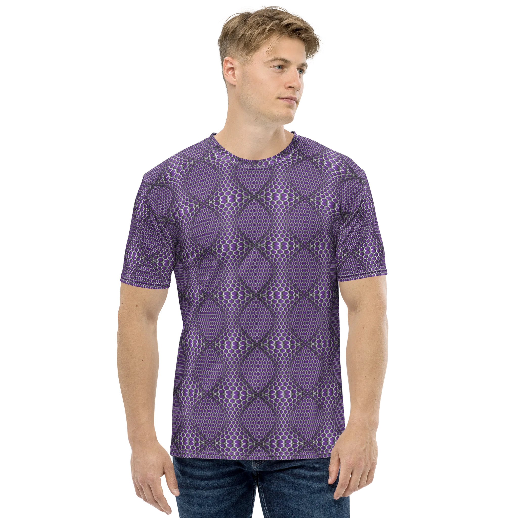 Recursia Illusions Game Men's Crew Neck T-Shirt