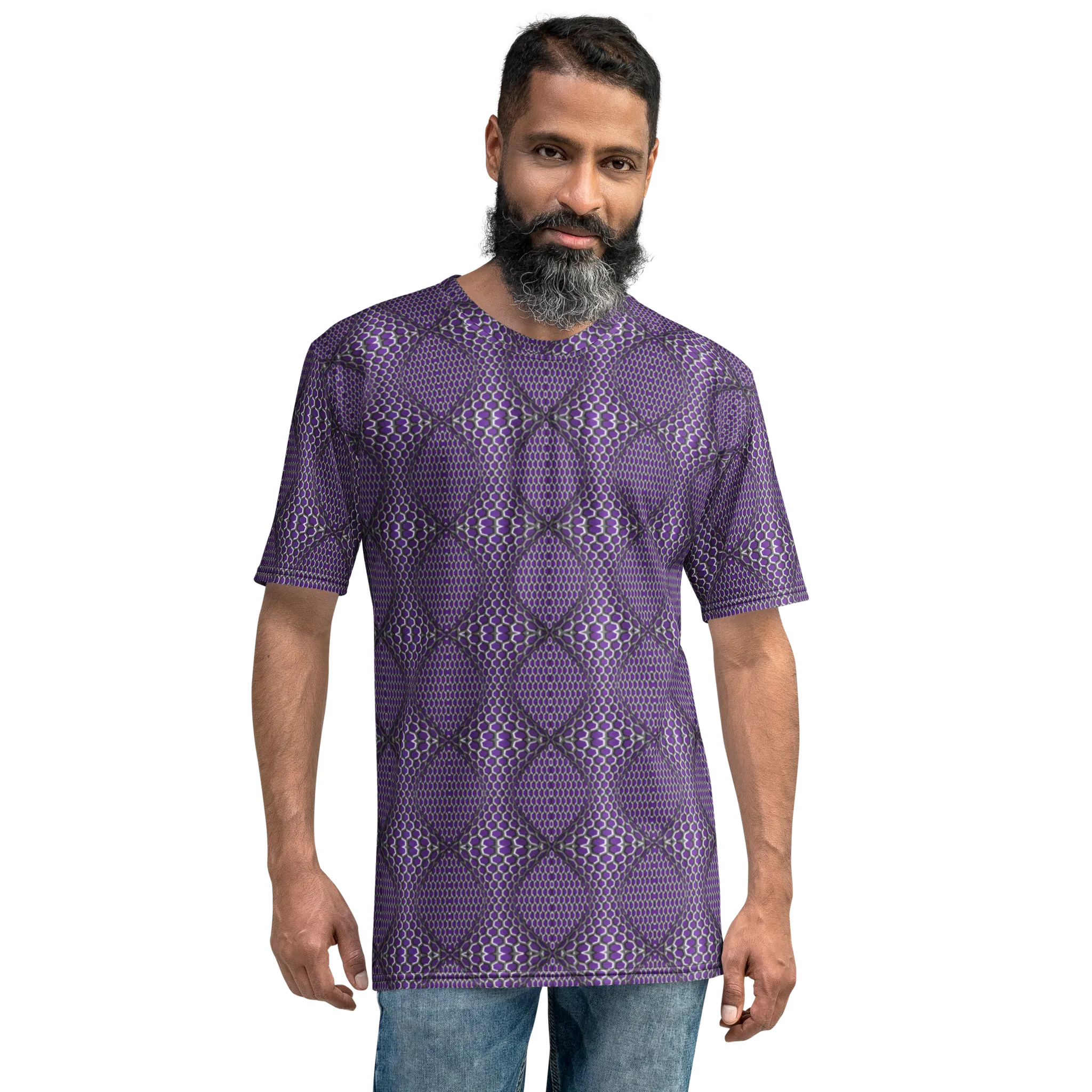 Recursia Illusions Game Men's Crew Neck T-Shirt