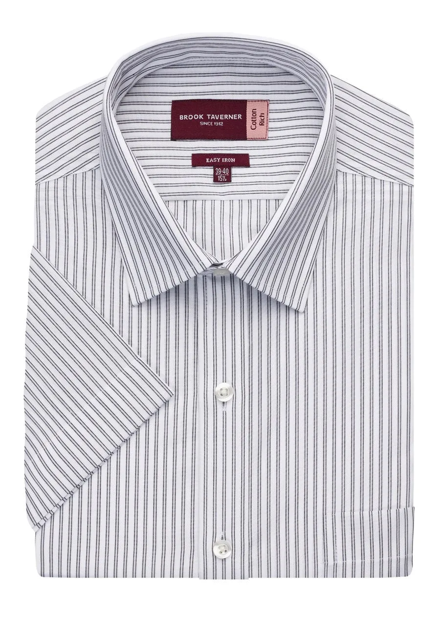 Roccella Men's Classic Fit S/S Shirt - 7542